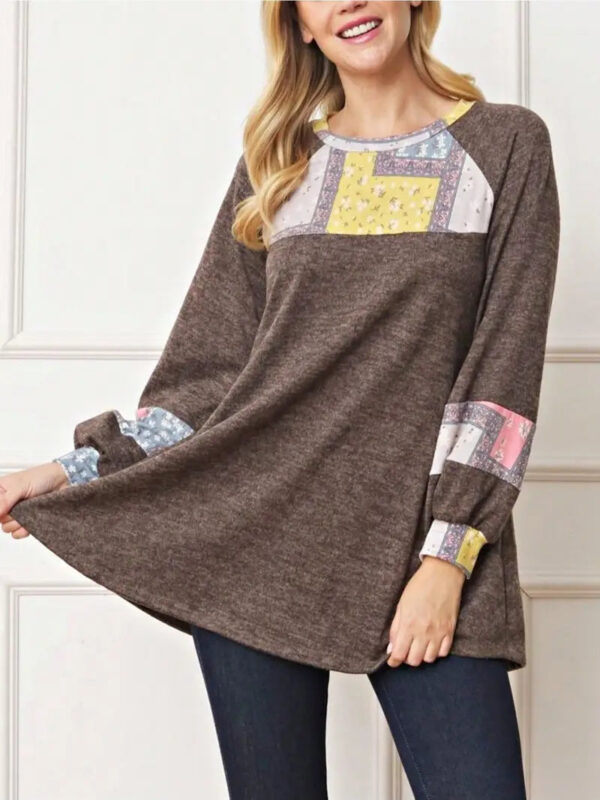 Women's Boho Chiffon Tunic Top - Image 2
