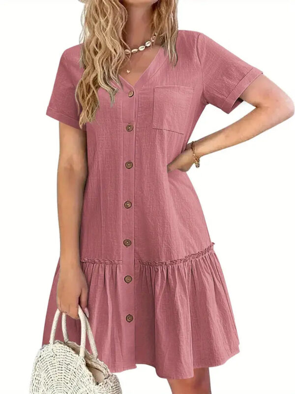 Women’s Casual Tunic Dress - Image 3